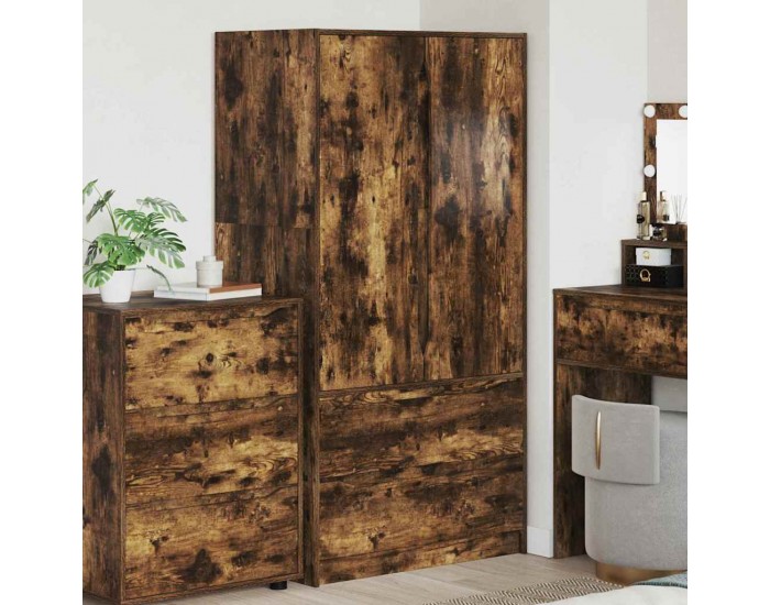 Sonata H Шкаф за баня Димян дъб 79,5 x 49 x 156 см Инженерно дърво