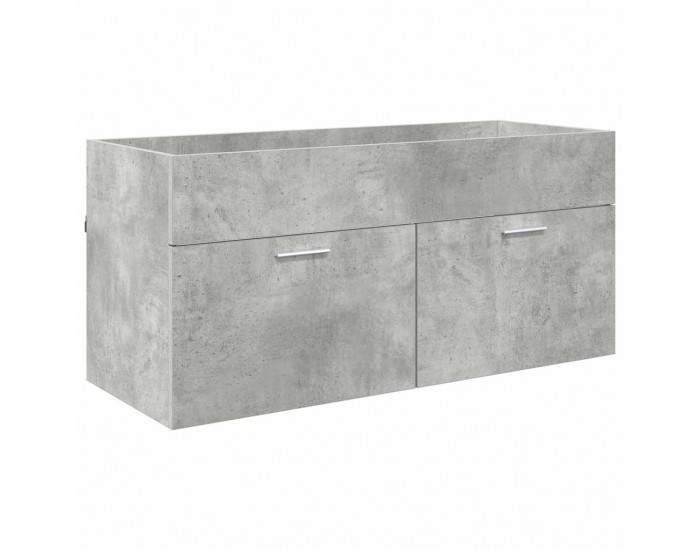 Sonata H Шкаф за мивка Циментено сиво 38,5 x 100 x 46 см Инженерно дърво