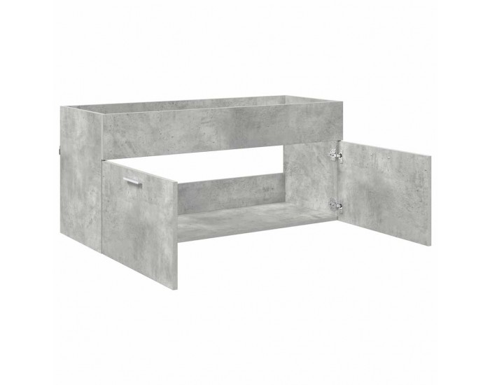 Sonata H Шкаф за мивка Циментено сиво 38,5 x 100 x 46 см Инженерно дърво