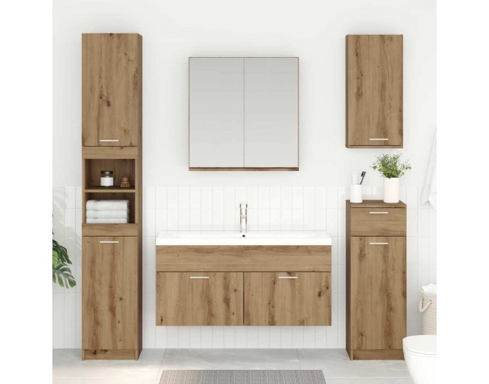 Sonata H Шкаф за мивка с врата Дъб 38,5 x 100 x 46 см Инженерно дърво