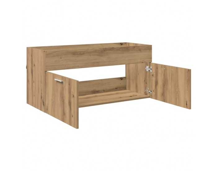 Sonata H Шкаф за мивка с врата Дъб 38,5 x 100 x 46 см Инженерно дърво