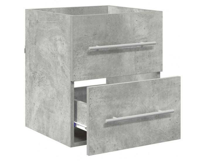 Sonata H Шкаф за мивка Циментено сиво 38,5 x 41 x 48 см Инженерно дърво