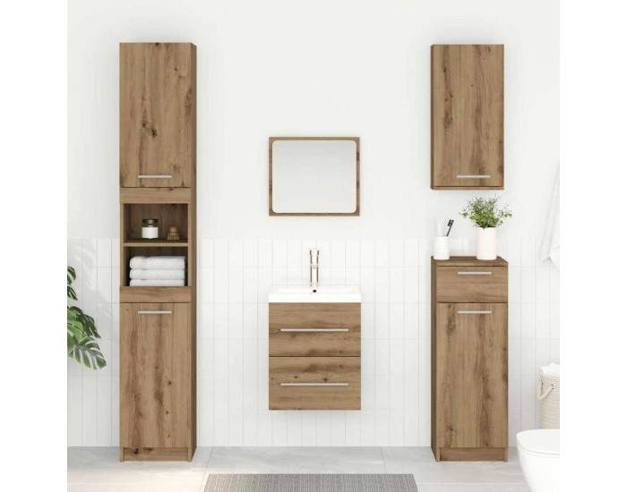 Sonata H Шкаф за мивка с чекмедже Дъб 38,5 x 41 x 48 см Инженерно дърво