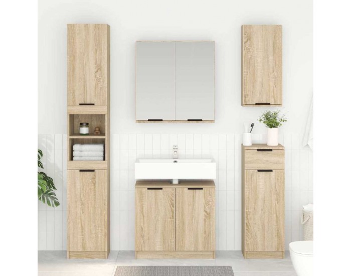 Sonata H Шкаф за баня Сонома дъб 64,5 x 33,5 x 59 см Инженерно дърво