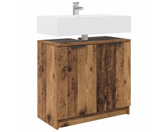 Sonata H Шкаф за баня Старо дърво 64,5 x 33,5 x 59 см Инженерно дърво