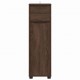 Sonata H Шкаф за баня Кафяв дъб 30,5 x 30 x 101 см Инженерно дърво