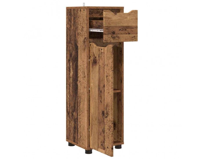 Sonata H Шкаф за баня Старо дърво 30,5 x 30 x 101 см Инженерно дърво
