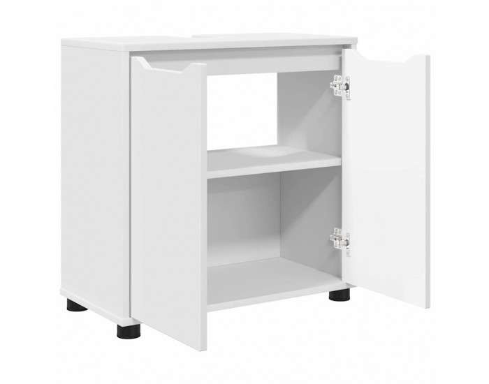 Sonata H Шкаф за баня с мивка Бяло 60 x 30 x 60 cm Инженерно дърво