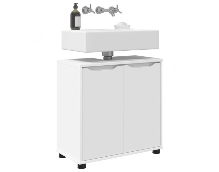 Sonata H Шкаф за баня с мивка Бяло 60 x 30 x 60 cm Инженерно дърво