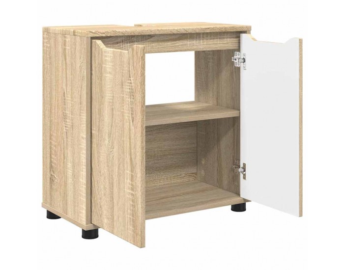 Sonata H Шкаф за баня с мивка Сонома дъб 60 x 30 x 60 cm Инженерно дърво