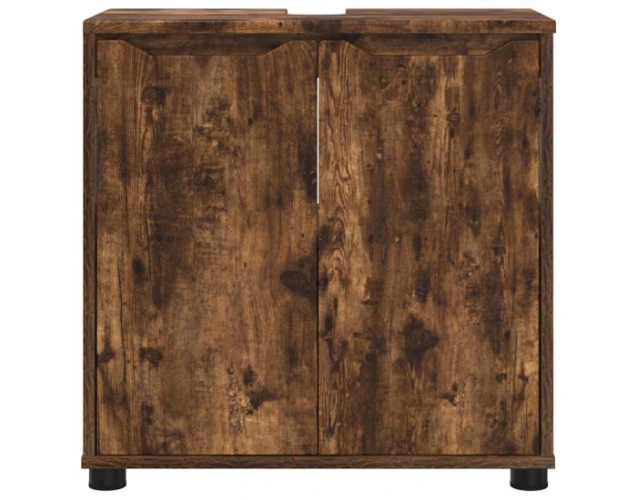 Sonata H Шкаф за баня с мивка Димян дъб 60 x 30 x 60 cm Инженерно дърво