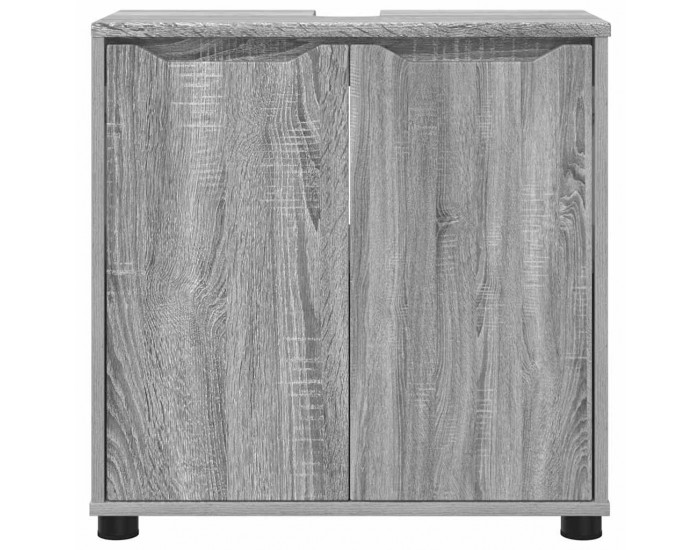 Sonata H Шкаф за баня с мивка Сив Сонома 60 x 30 x 60 cm Инженерно дърво