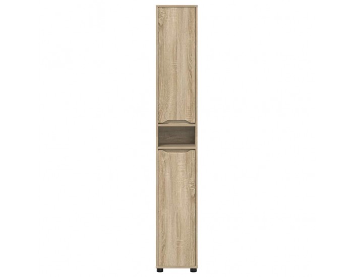 Sonata H Шкаф за баня Сонома дъб 30,5 x 30 x 195 см Инженерно дърво