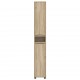Sonata H Шкаф за баня Сонома дъб 30,5 x 30 x 195 см Инженерно дърво