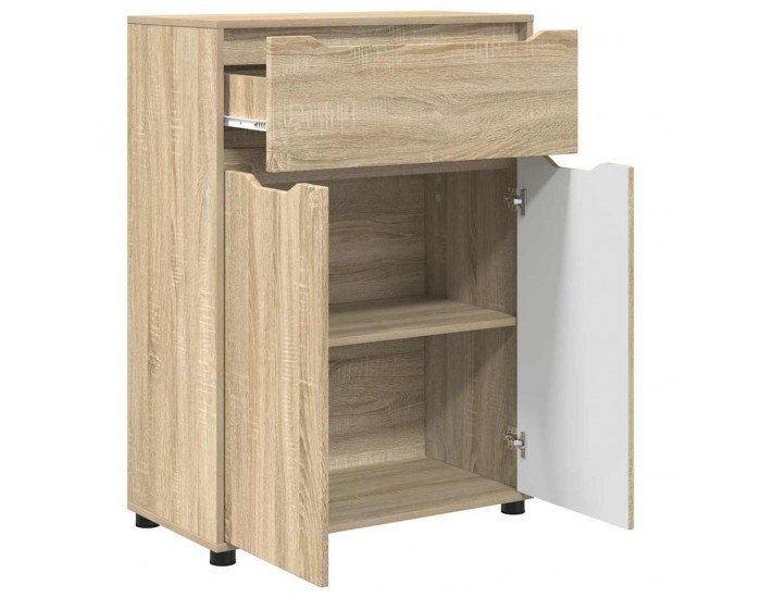 Sonata H Шкаф за баня Сонома дъб 72,5 x 36,5 x 100 см Инженерно дърво