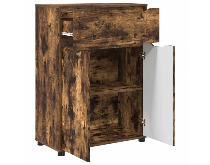 Sonata H Шкаф за баня Димян дъб 72,5 x 36,5 x 100 см Инженерно дърво