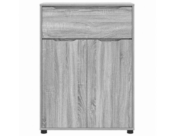 Sonata H Шкаф за баня Сив Сонома 72,5 x 36,5 x 100 см Инженерно дърво