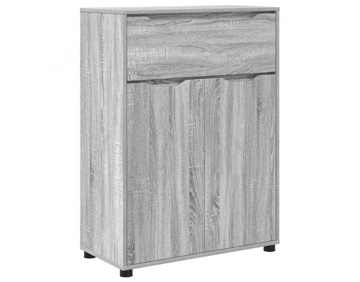 Sonata H Шкаф за баня Сив Сонома 72,5 x 36,5 x 100 см Инженерно дърво