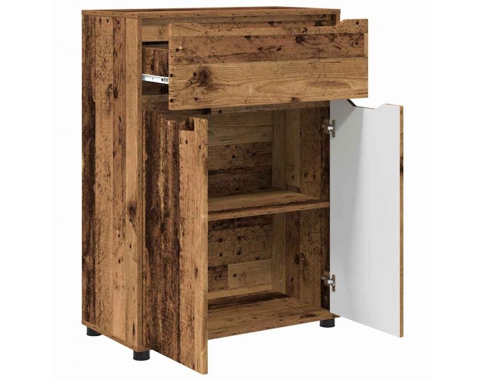 Sonata H Шкаф за баня Старо дърво 72,5 x 36,5 x 100 см Инженерно дърво