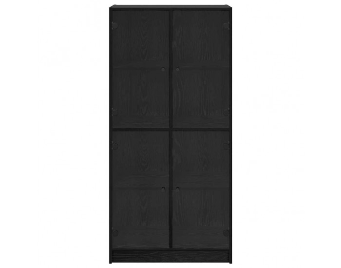 Sonata H Висок шкаф Черния дъб 68 x 37 x 142 см Инженерно дърво