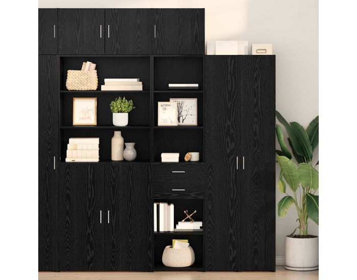 Sonata H Висок шкаф Черния дъб 50 x 42,5 x 185 см Инженерно дърво