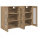 Sonata H Стенни шкафове 2 pcs Дъб 69,5 x 34 x 90 см Инженерно дърво