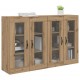 Sonata H Стенни шкафове 2 pcs Дъб 69,5 x 34 x 90 см Инженерно дърво