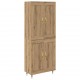 Sonata H Висок шкаф Дъб 69,5 x 34 x 180 см Инженерно дърво