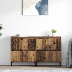 Sonata H Скейдбордове 2 pcs Старо дърво 60 x 35 x 70 cm Инженерно дърво - Шкафове, Витрини, Модулни секции