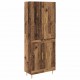 Sonata H Висок шкаф Старо дърво 69,5 x 34 x 180 см Инженерно дърво