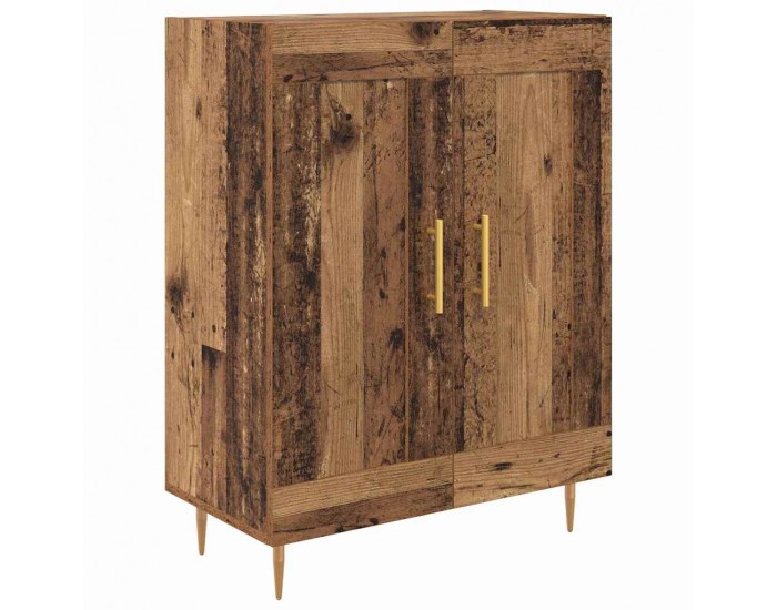Sonata H Висок шкаф Старо дърво 69,5 x 34 x 180 см Инженерно дърво