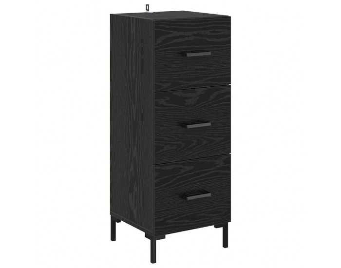 Sonata H Висок шкаф Черния дъб 34,5 x 34 x 180 см Инженерно дърво