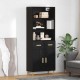 Sonata H Висок шкаф 2 pcs Черния дъб 69,5 x 34 x 180 см Инженерно дърво