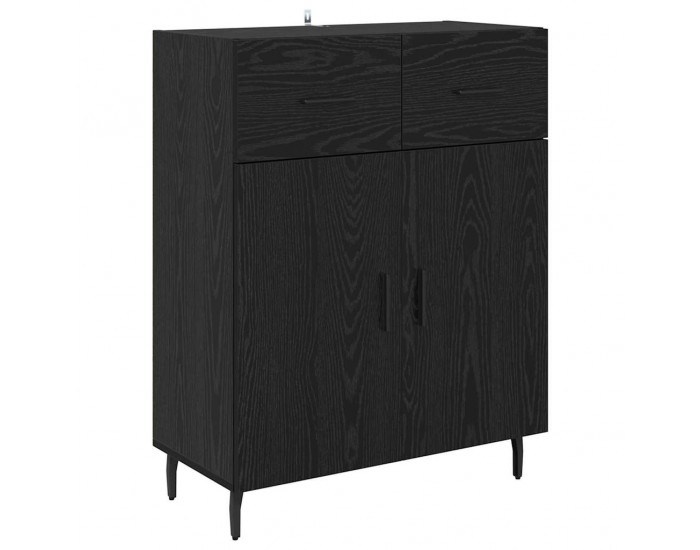 Sonata H Висок шкаф 2 pcs Черния дъб 69,5 x 34 x 180 см Инженерно дърво