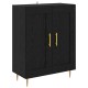 Sonata H Висок шкаф Черния дъб 69,5 x 34 x 180 см Инженерно дърво