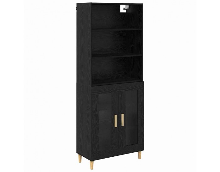 Sonata H Висок шкаф 2 pcs Черния дъб 69,5 x 34 x 180 см Инженерно дърво