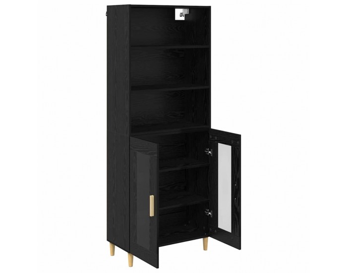 Sonata H Висок шкаф 2 pcs Черния дъб 69,5 x 34 x 180 см Инженерно дърво