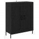 Sonata H Висок шкаф 2 pcs Черен дъб 69,5 x 34 x 180 см Инженерно дърво