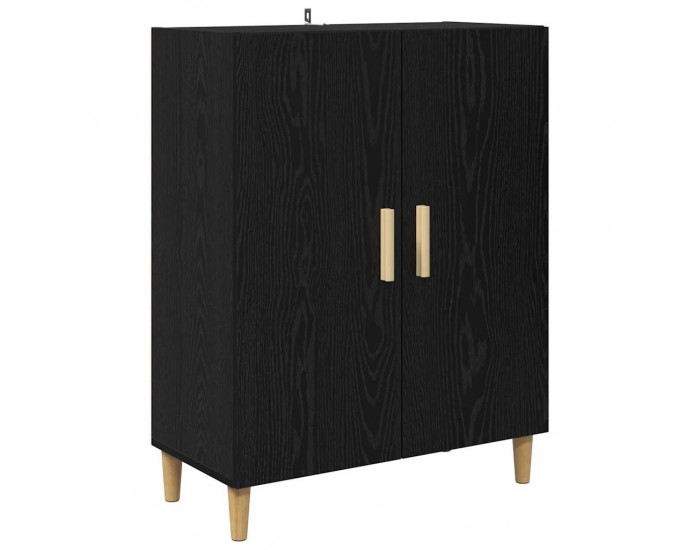 Sonata H Служебен шкаф Черния дъб 70 x 34 x 90 см Инженерно дърво