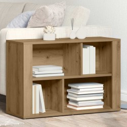 Sonata H Служебен шкаф Дъб 80 x 30 x 53 см Инженерно дърво - Шкафове, Витрини, Модулни секции