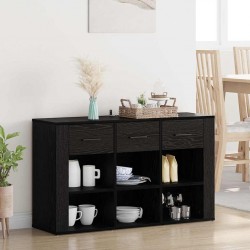 Sonata H Служебен шкаф Черния дъб 100 x 30 x 59,5 см Инженерно дърво - Дневна