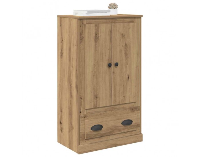 Sonata H Висок шкаф с чекмедже Дъб 60 x 35,5 x 103,5 см Инженерно дърво