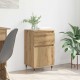 Sonata H Служебен шкаф Дъб 40 x 35 x 70 см Инженерна дървесина и желязо