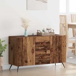 Sonata H Служебен шкаф Старо дърво 100 x 36 x 60 см Инженерно дърво - Дневна