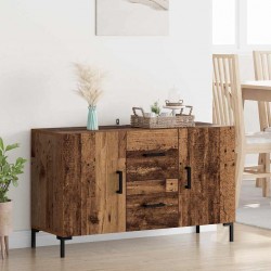 Sonata H Служебен шкаф Старо дърво 100 x 36 x 60 см Инженерно дърво - Дневна