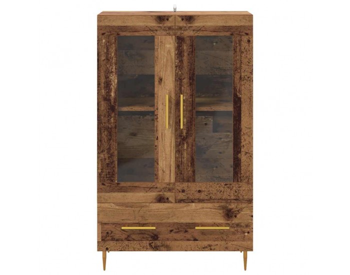 Sonata H Висок шкаф с чекмедже Старо дърво 69,5 x 31 x 115 см