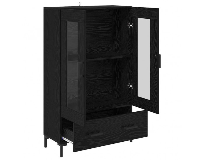 Sonata H Висок шкаф Черния дъб 69,5 x 31 x 115 см Инженерно дърво