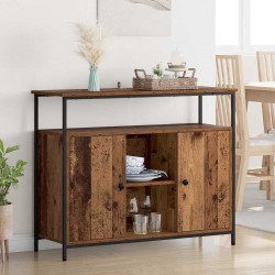Sonata H Служебен шкаф Старо дърво 100 x 35 x 80 см Инженерно дърво - Дневна