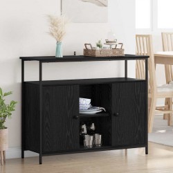 Sonata H Служебен шкаф Черния дъб 100 x 35 x 80 см Инженерно дърво - Дневна