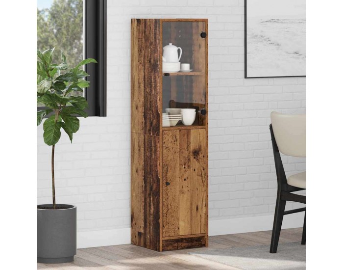 Sonata H Висок шкаф Старо дърво 35 x 37 x 142 см Инженерно дърво